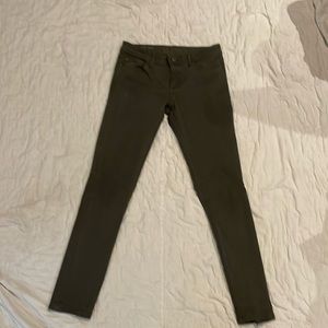 DL1961 Olive Green Skinny Size 28